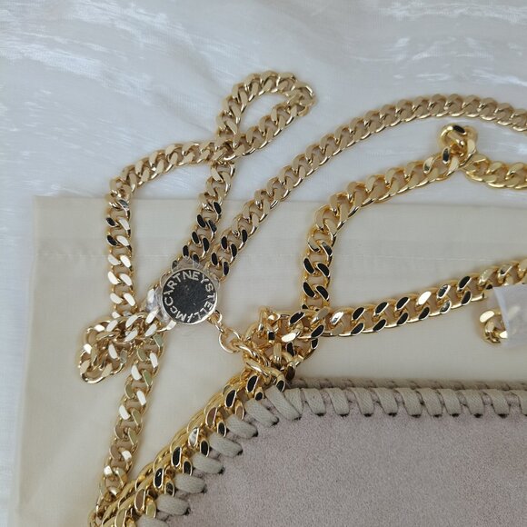 Stella Mccartney Gold Medium Falabella Tote Bag Shoulder Bag - Picture 6 of 11